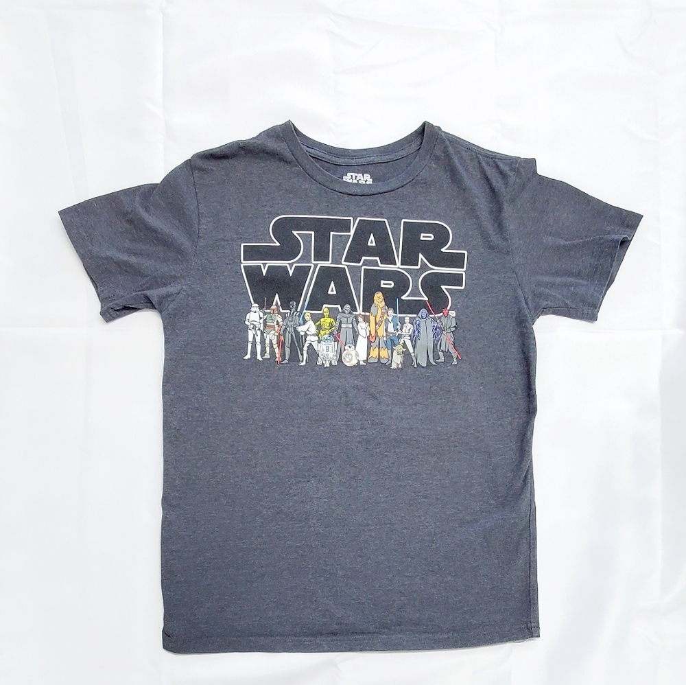 Star Wars Kids XL Grey All Characters.